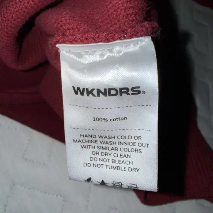 [BUNJANG] Wecanders Burgundy Knit Sweater M / 위캔더스 버건디 니트 M(피로 콜라보)