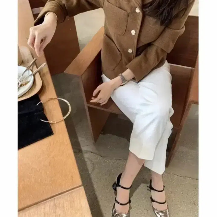 [BUNJANG] LEMUI Knit Tweed Jacket / LEMUI 니트 트위드 자켓