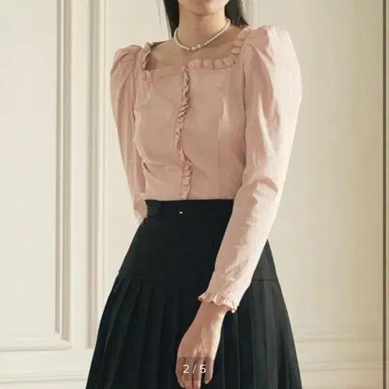 [BUNJANG] Flooum Daphne Blouse (XS) / 플로움 다프네 블라우스(xs)
