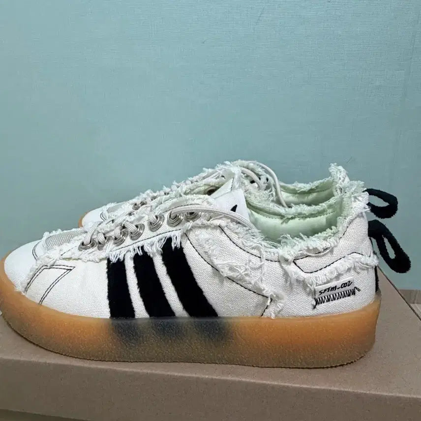 [BUNJANG] Adidas Campus 80s Song for the Mute Bliss Core Black / 아디다스 캠퍼스 80s 송 포 더 뮤트 블리스 코어 블랙