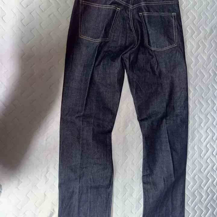 [BUNJANG] Uniform Bridge Selvage Denim Pants Deep Indigo / 유니폼브릿지 셀비지 데님팬츠 딥 인디고