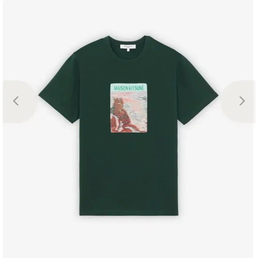[BUNJANG] Maison Kitsuné Photo Short Sleeve T-Shirt / 메종키츠네 포토 반팔
