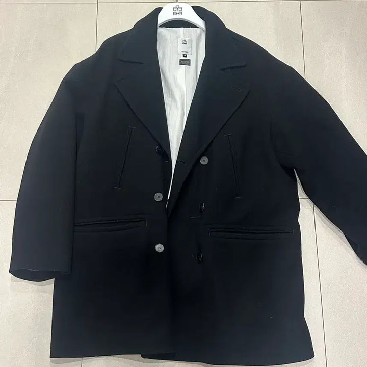 [BUNJANG] Politely Wool Pea Coat / [3] 폴리테루 울 피코트