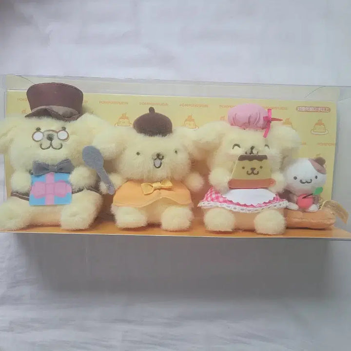 [BUNJANG] 30th Anniversary Pompompurin Family Doll Set with Muffin / 30주년 폼폼푸린 가족 인형 세트 폼폼푸린 머핀