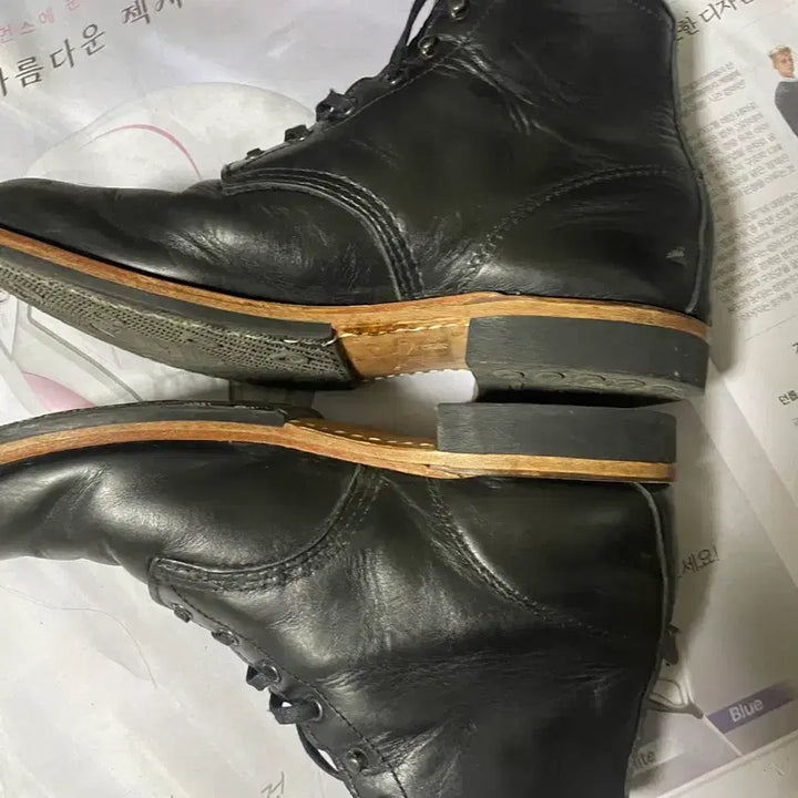 [BUNJANG] Red Wing Beckman 9423 Black Excalibur Leather Boots / [265] 레드윙 벡맨 9423 블랙 엑스칼리버