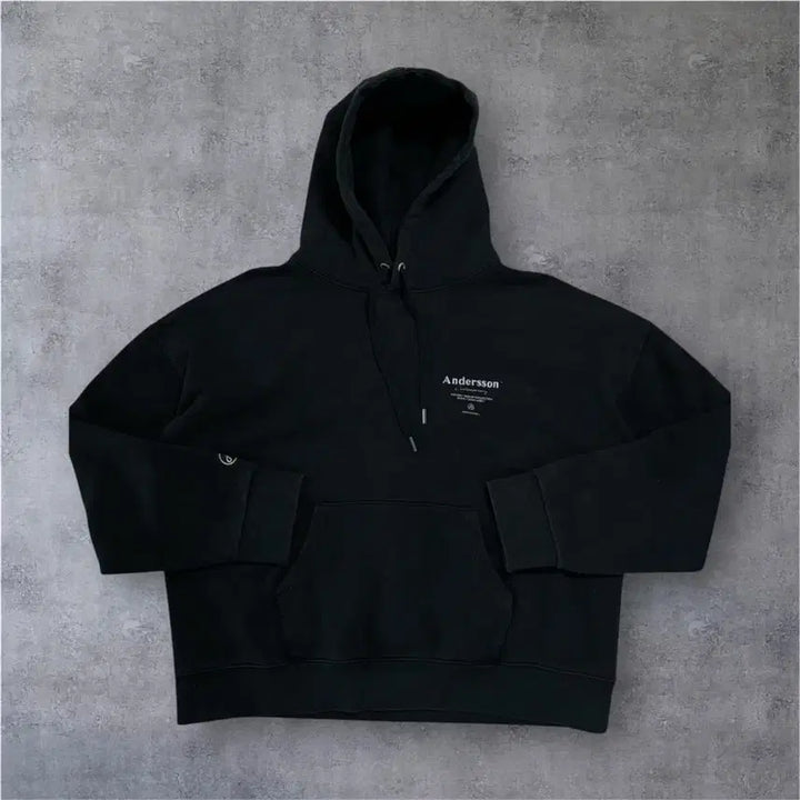 [BUNJANG] Andersson Bell Black Hoodie / 앤더슨벨 블랙 후드티