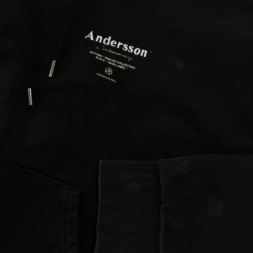[BUNJANG] Andersson Bell Black Hoodie / 앤더슨벨 블랙 후드티