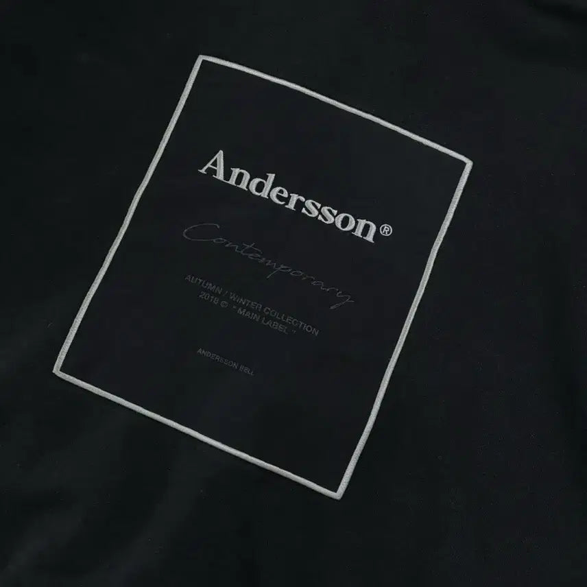 [BUNJANG] Andersson Bell Black Hoodie / 앤더슨벨 블랙 후드티