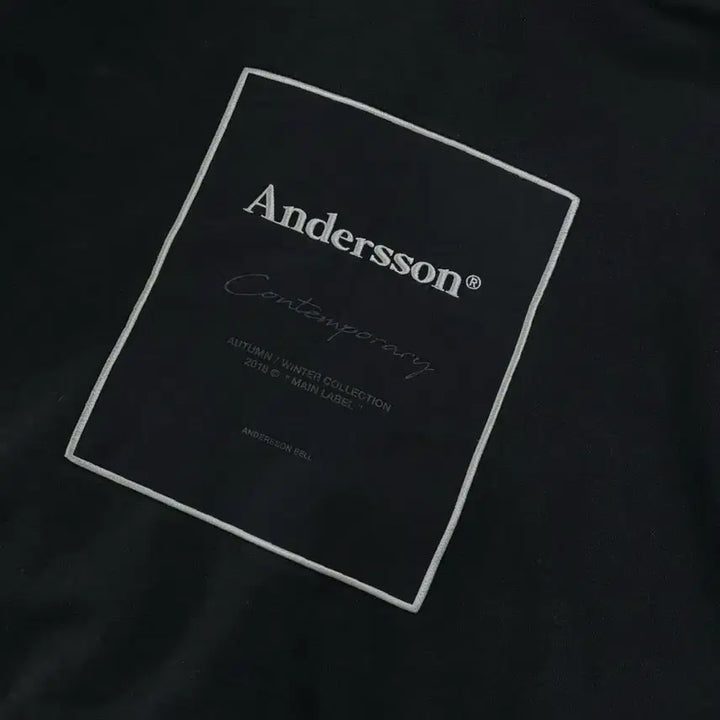 [BUNJANG] Andersson Bell Black Hoodie / 앤더슨벨 블랙 후드티