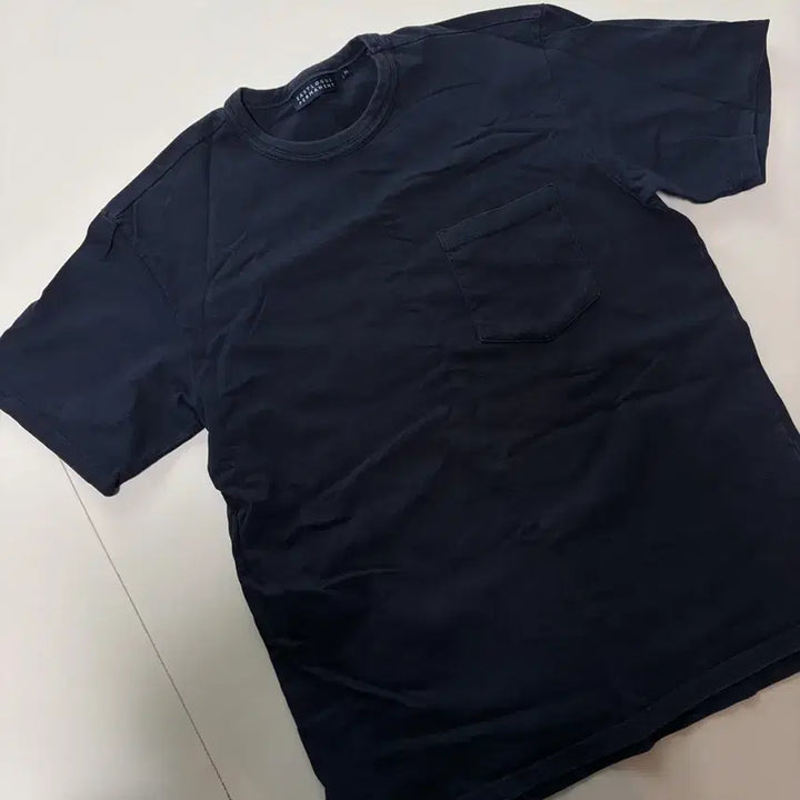 [BUNJANG] Eastlogue Permanent T-shirt Navy / 이스트로그 퍼머넌트 반팔티 (m)