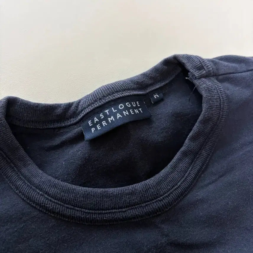 [BUNJANG] Eastlogue Permanent T-shirt Navy / 이스트로그 퍼머넌트 반팔티 (m)