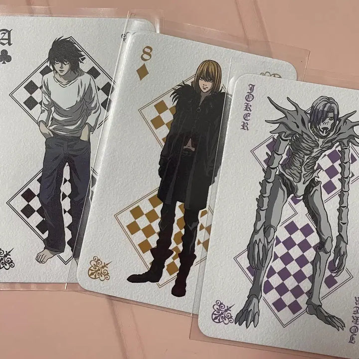 [BUNJANG] Death Note L Lucky Draw Trading Cards Bundle Set / 일괄 데스노트 엘 럭드 럭키드로우 트럼프 카드 콜카 투니크
