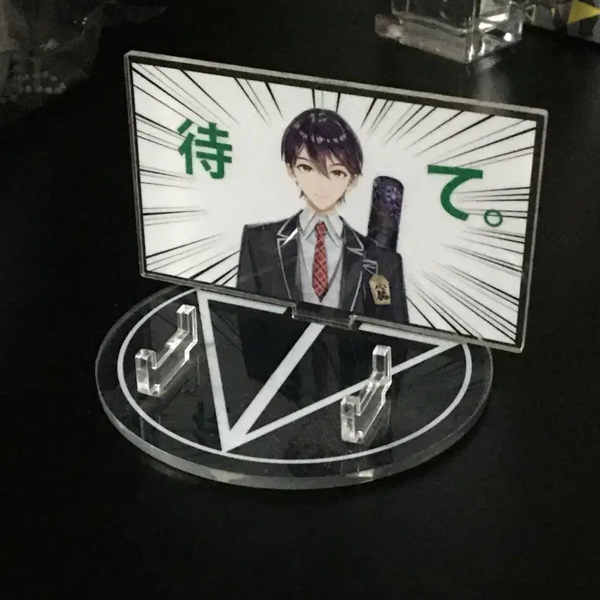 [BUNJANG] Nijisanji Kenmochi Touya Noodle Stopper Commemorative Goods Acrylic Stand / 니지산지 켄모치 토우야 누들스토퍼 기념 굿즈 아크릴