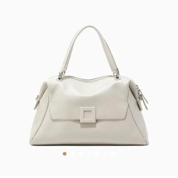 [BUNJANG] Loose &amp; Lounge Parma Tote Bag Ivory M / [새상품] 루즈앤라운지 파르마 토트백 아이보리 M
