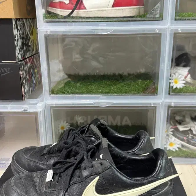 [BUNJANG] Nike x AMBUSH Air Force 1 Low Black / 나이키x 앰부쉬  에어포스1 로우블랙 270