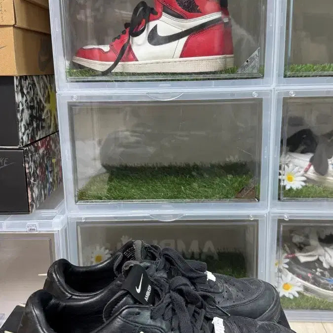 [BUNJANG] Nike x AMBUSH Air Force 1 Low Black / 나이키x 앰부쉬  에어포스1 로우블랙 270