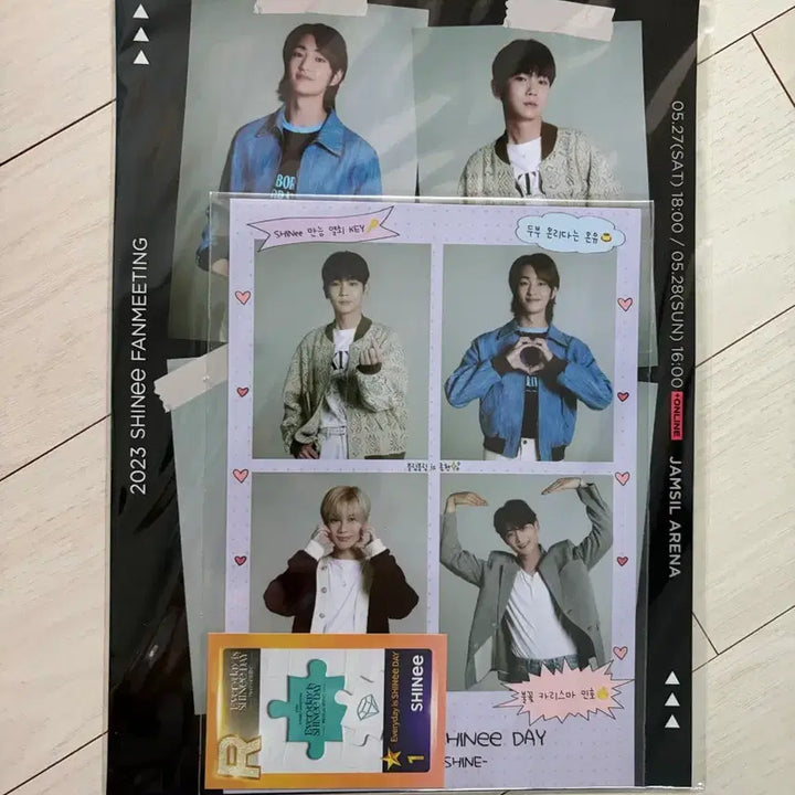 [BUNJANG] SHINee 2023 Fanmeeting Everyday is SHINEE DAY Entry Benefit POB / 샤이니 2023 팬미팅 입장특전