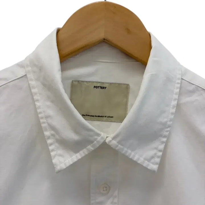 [BUNJANG] Pottery Comfort Shirt White / 포터리 컴포트 셔츠 화이트