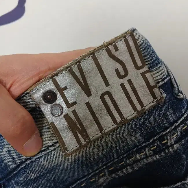 [BUNJANG] EVISU Denim Blue Shorts Size 32 / (32) 에비수 데님 청반바지