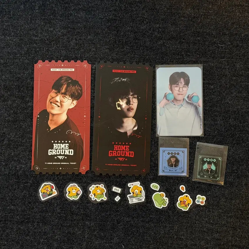 [BUNJANG] T1 ONER Homeground Original Ticket Photocard / T1 ONER 티원 오너 홈그라운드 오리지널 티켓 우리은행 포토카드