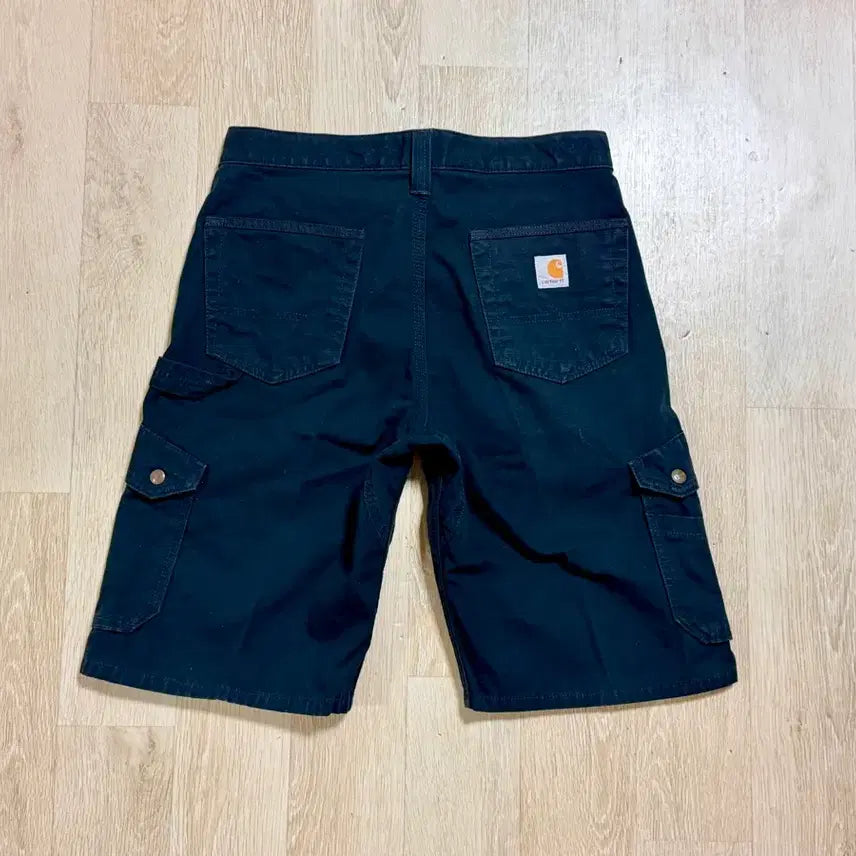 [BUNJANG] Carhartt Ripstop Cargo Shorts Black (B357-BLK) Size 30 / 칼하트 워크팬츠 카고 반바지 (B357-BLK) - 30인치