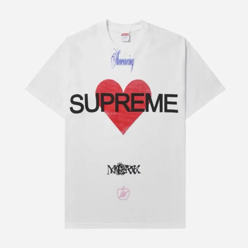 [BUNJANG] Supreme Announcing T-Shirt White L / 슈프림 어나운싱 티셔츠 화이트 L