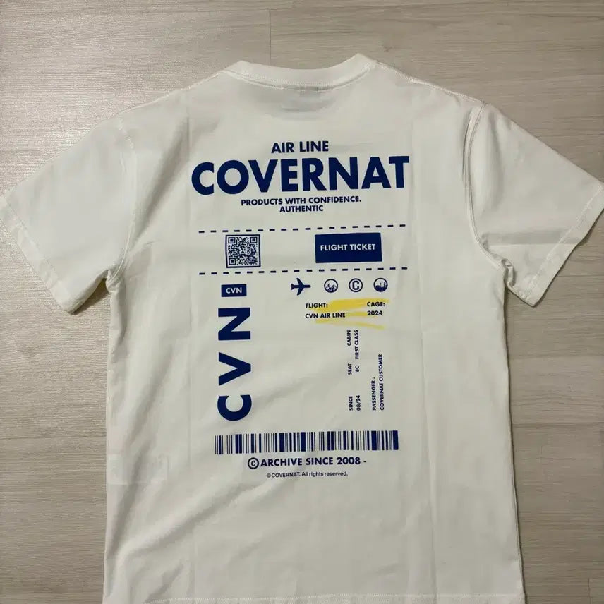 [BUNJANG] Covernat Logo T-shirt / 커버넷 티셔츠