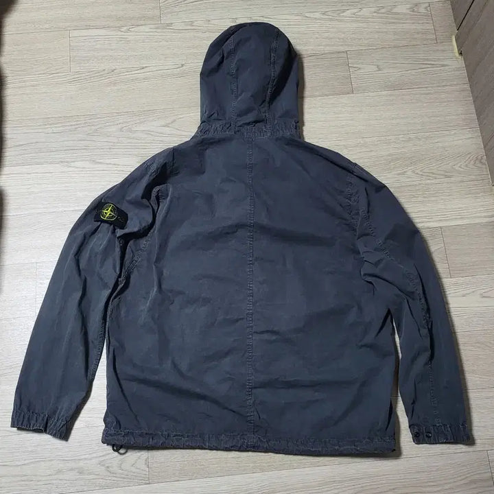 [BUNJANG] Stone Island Brushed Cotton Anorak Grey L / 스톤아일랜드 브러쉬드 코튼 아노락 L