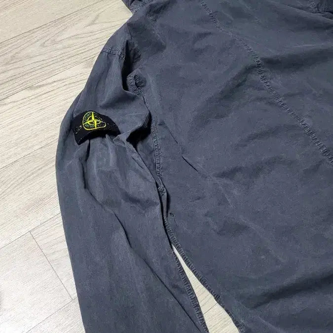 [BUNJANG] Stone Island Brushed Cotton Anorak Grey L / 스톤아일랜드 브러쉬드 코튼 아노락 L