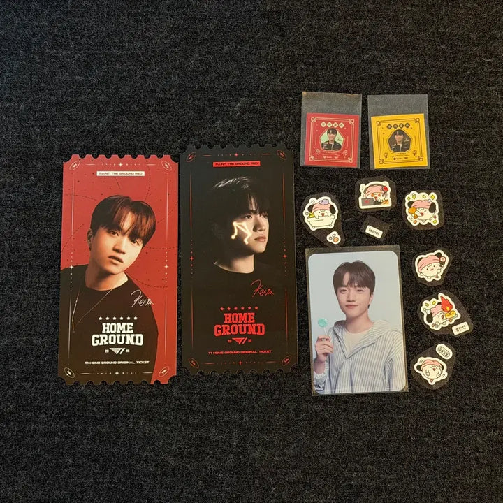 [BUNJANG] T1 Keria Original Ticket Photocard / T1 티원 홈그라운드 케리아 Keria 오리지널 티켓 우리은행 포토카드