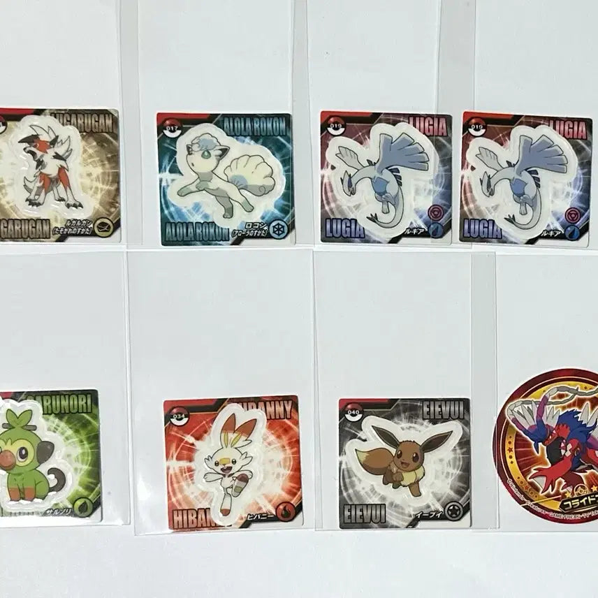 [BUNJANG] Japanese Pokemon Sticker Collection / 일본판 포켓몬 띠부씰