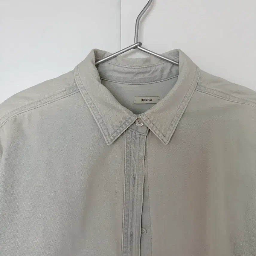 [BUNJANG] Shopm Denim Shirt / 새상품 / 샵엠 데님셔츠