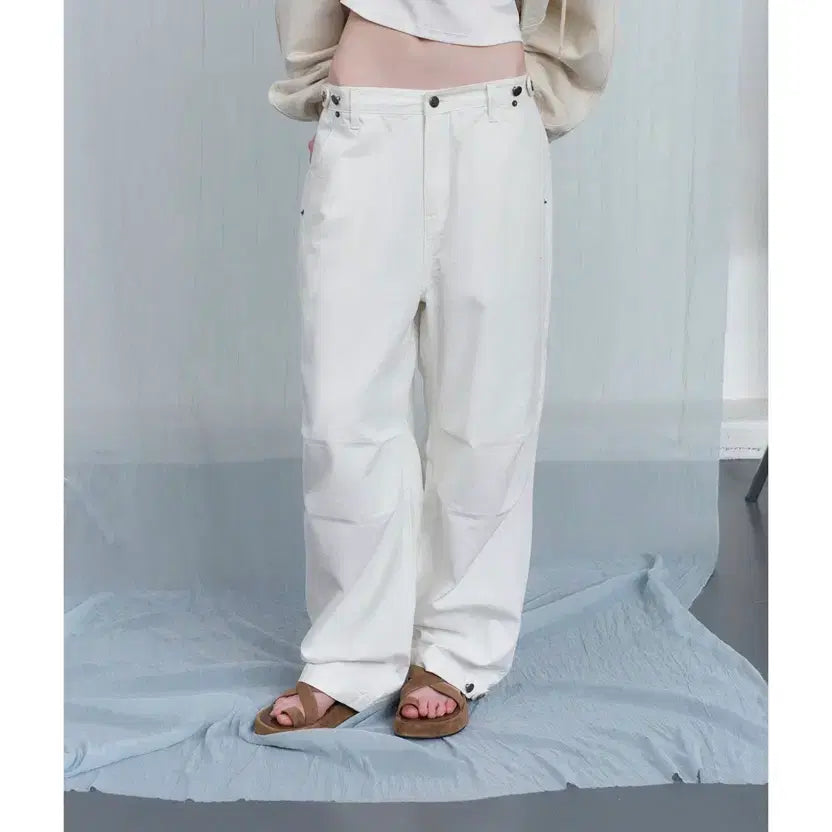 [BUNJANG] Poeto Adjust Ivory Pants / [s] 포에토 Adjust ivory pants 바지