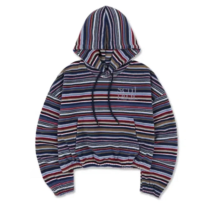 [BUNJANG] Sculptor Fleece Crop Hoodie / 스컬프터 플리스 크롭 후드 (가격인하!)