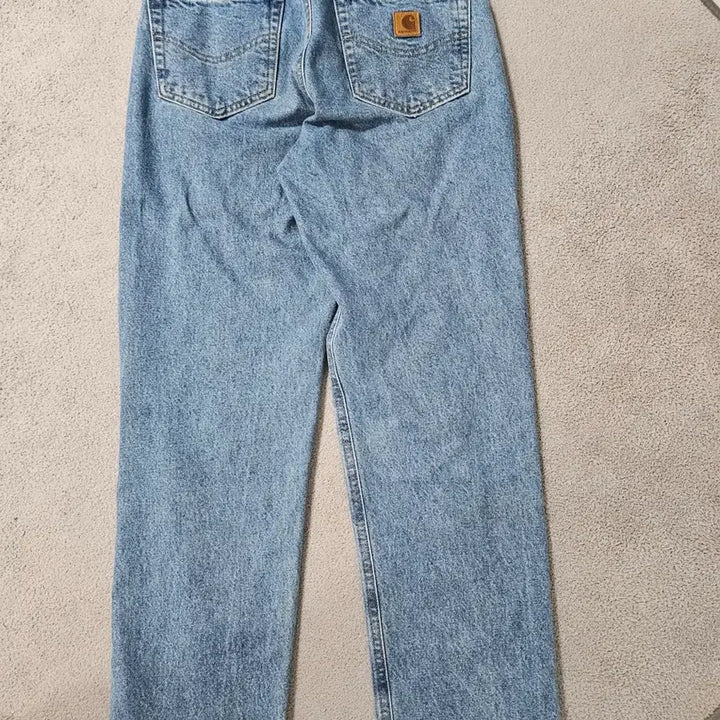 [BUNJANG] Carhartt B17-STW Washed Denim Pants (30x32) / 칼하트 B17-STW 30x32 데님(청바지)