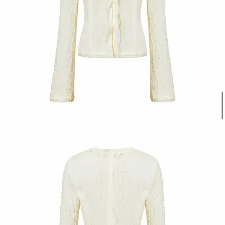 [BUNJANG] RAVE Ruffle Blouse / 레이브 러플 블라우스