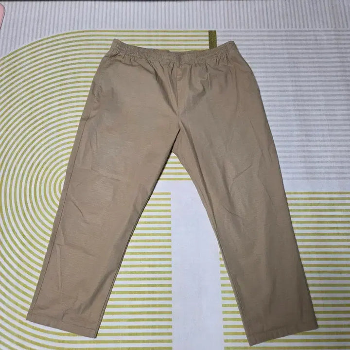 [BUNJANG] Muji Easy Pants Beige Cotton Chinos XXL / [XXL] 무인양품 무지 이지팬츠 베이지 치노 면바지 허리밴딩 바지