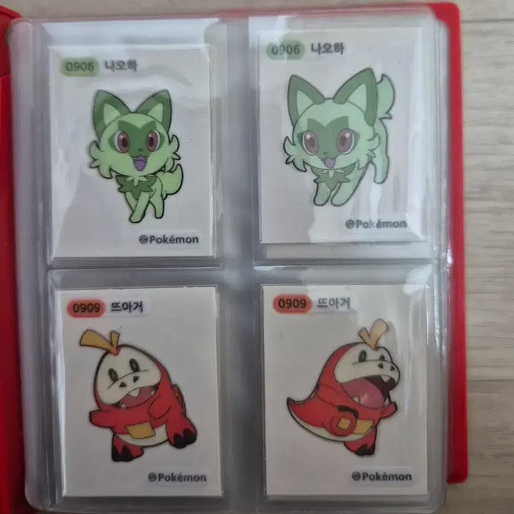 [BUNJANG] Pokemon Stickers 4th &amp; 9th Generation 55-Piece Complete Set / 포켓몬 띠부씰 4,9세대 55종 전종 완성본