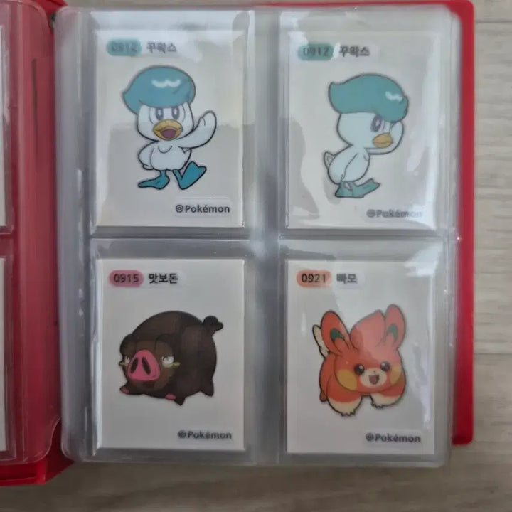 [BUNJANG] Pokemon Stickers 4th &amp; 9th Generation 55-Piece Complete Set / 포켓몬 띠부씰 4,9세대 55종 전종 완성본