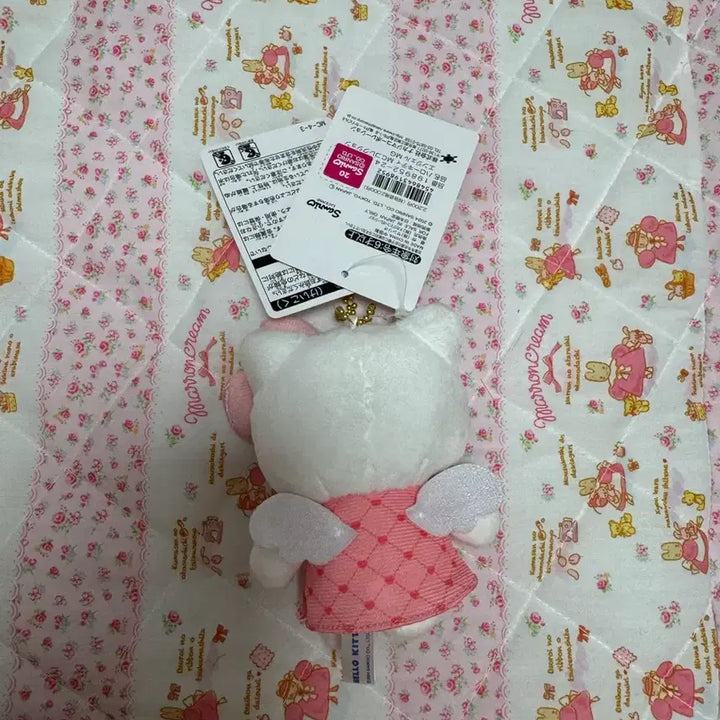 [BUNJANG] Sanrio Angel Hello Kitty Plush Keychain / 엔젤 헬로키티 인형 키링