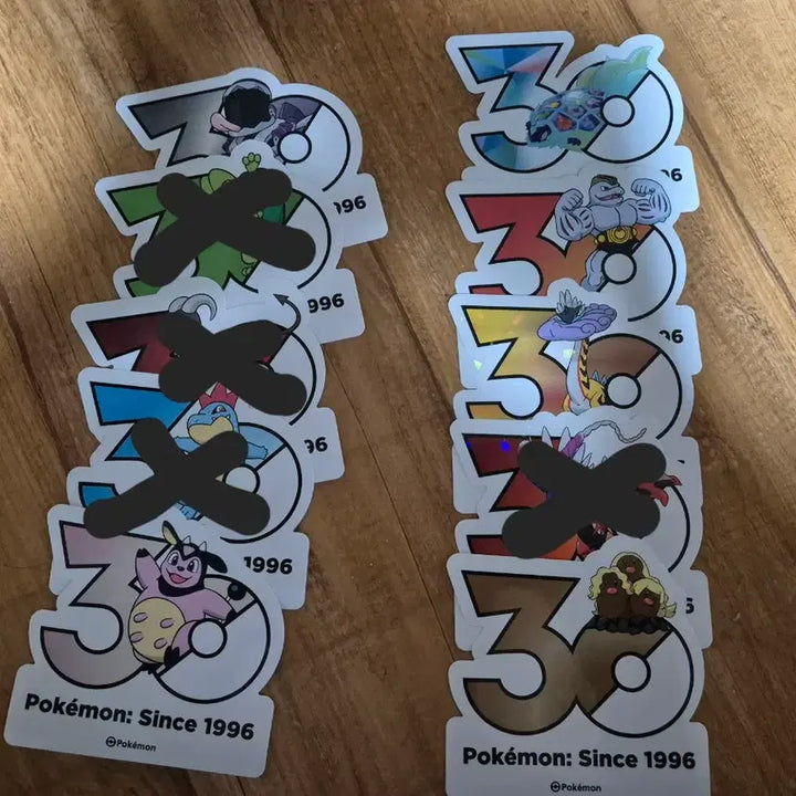 [BUNJANG] Pokemon 30th Anniversary Sticker Set / 포켓몬 30주년 스티커 판매합니다