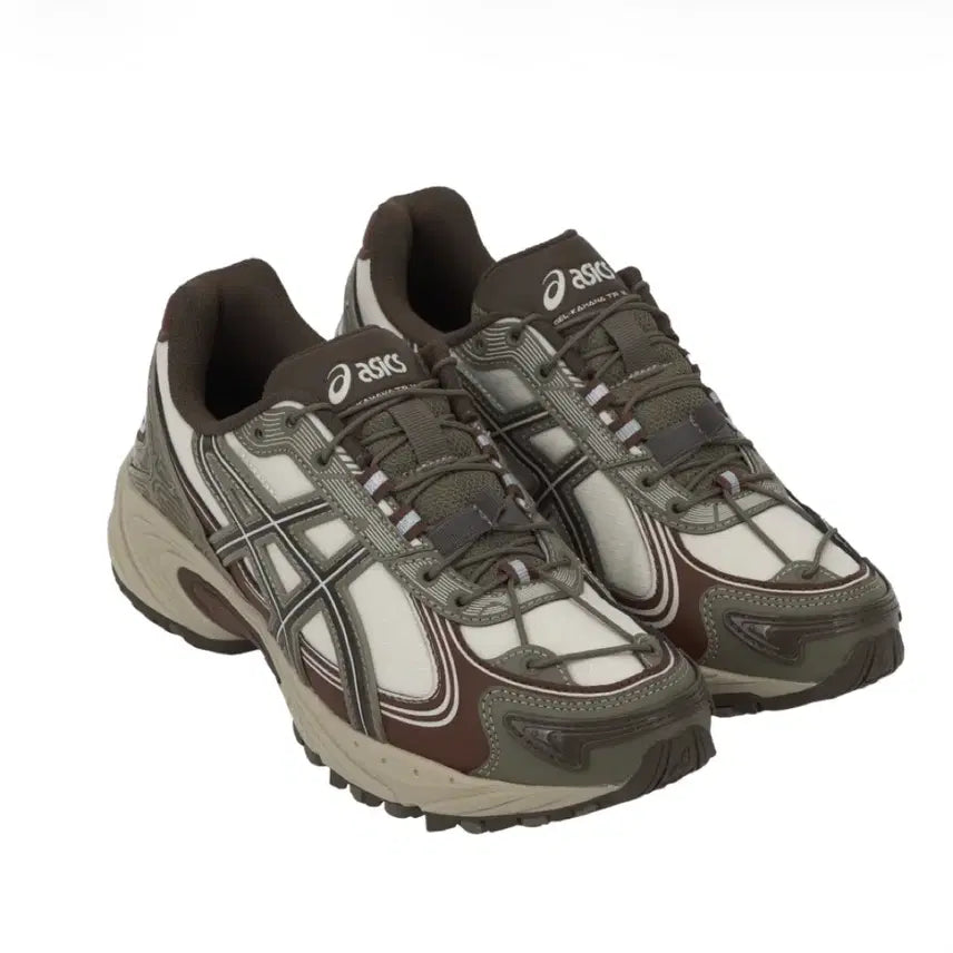[BUNJANG] Asics Gel Kahana TR V4 Cream Brown Shoes / 아식스 젤 카하나 TR V4 크림 브라운 240