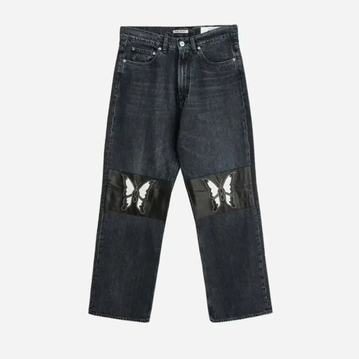 [BUNJANG] Our Legacy Third Cut Shmetling Patch Denim Jeans / 아워레가시 써드컷 슈메틀링 패치 데님