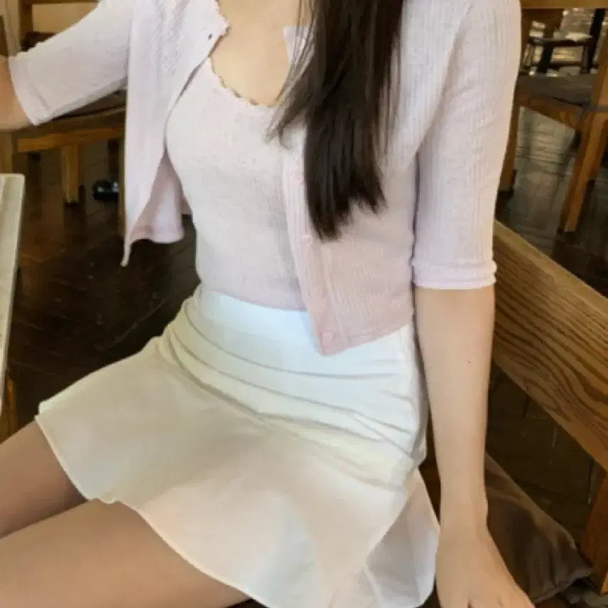 [BUNJANG] Shop of Sophia Cardigan Set / (새상품)샵오브 소피아 가디건 세트