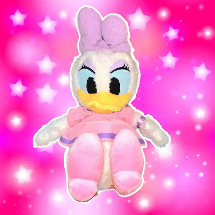 [BUNJANG] Disney Daisy Duck Plush Doll / 도쿄 디즈니랜드 디즈니 데이지 덕 인형 귀여운 오리 도날드 덕 여친