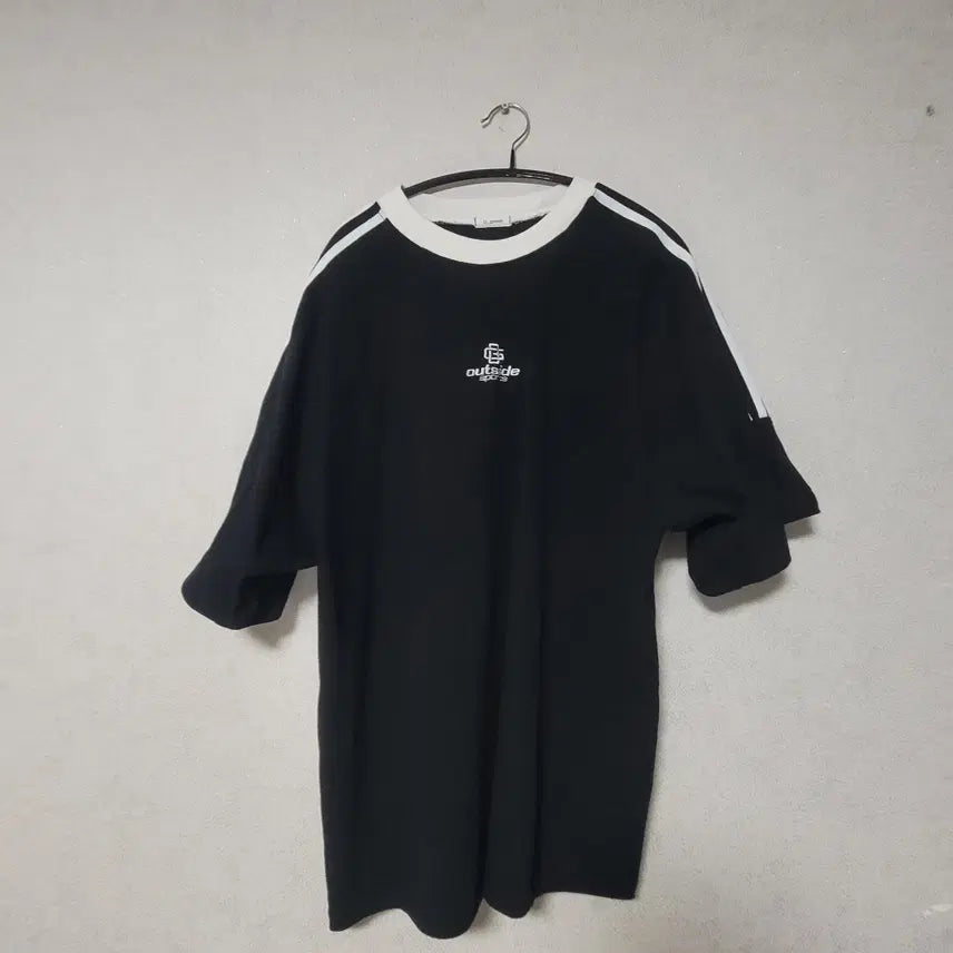 [BUNJANG] Two Plan Core Short Sleeve T-Shirt / 아웃 사이드 코어 반팔티