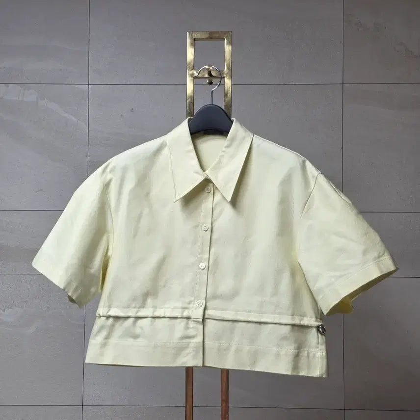 [BUNJANG] 23 System Cropped String Detail Top / 23 시스템