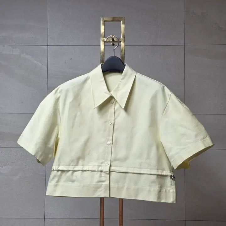 [BUNJANG] 23 System Cropped String Detail Top / 23 시스템