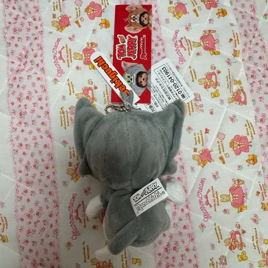 [BUNJANG] Tom &amp; Jerry Tom Monchhichi Doll Keychain / 톰 몬치치 인형 키링