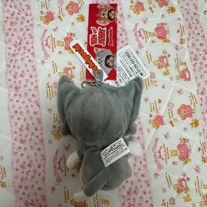 [BUNJANG] Tom &amp; Jerry Tom Monchhichi Doll Keychain / 톰 몬치치 인형 키링